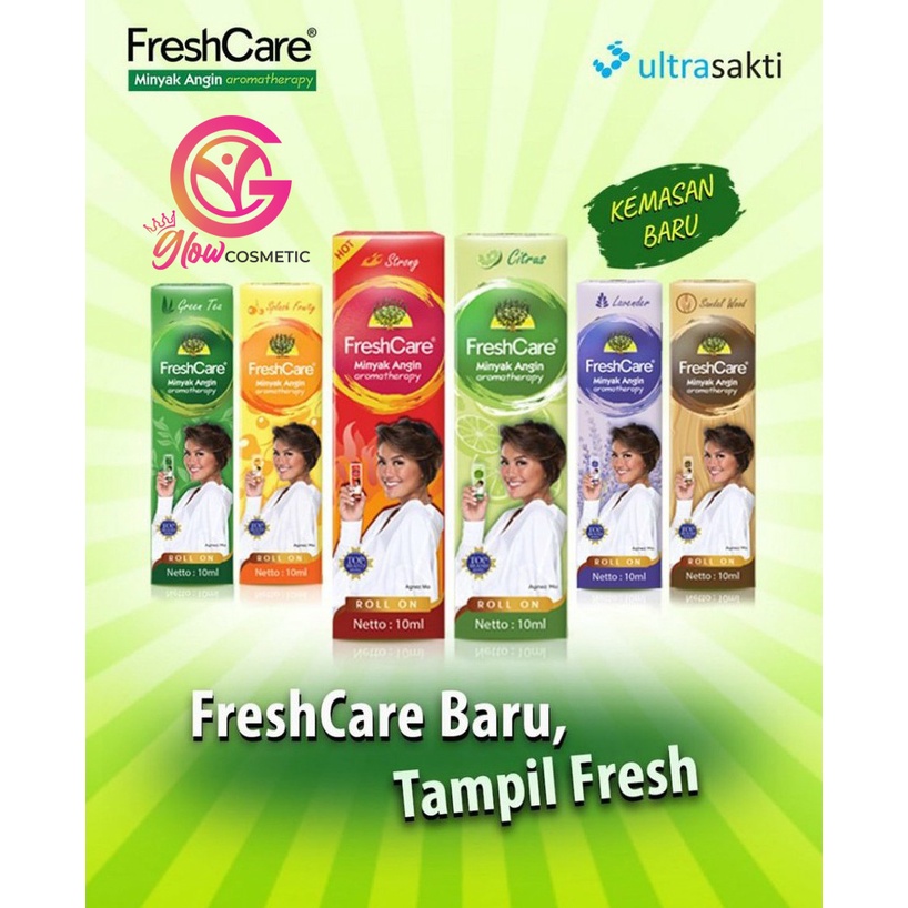 FRESHCARE MINYAK ANGIN AROMATHERAPY ROLL ON 10ML