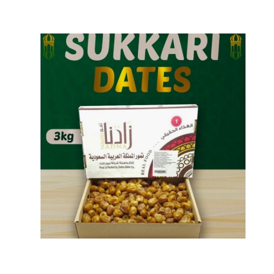 

Kurma Sukari Premium Zadna 3 Kg