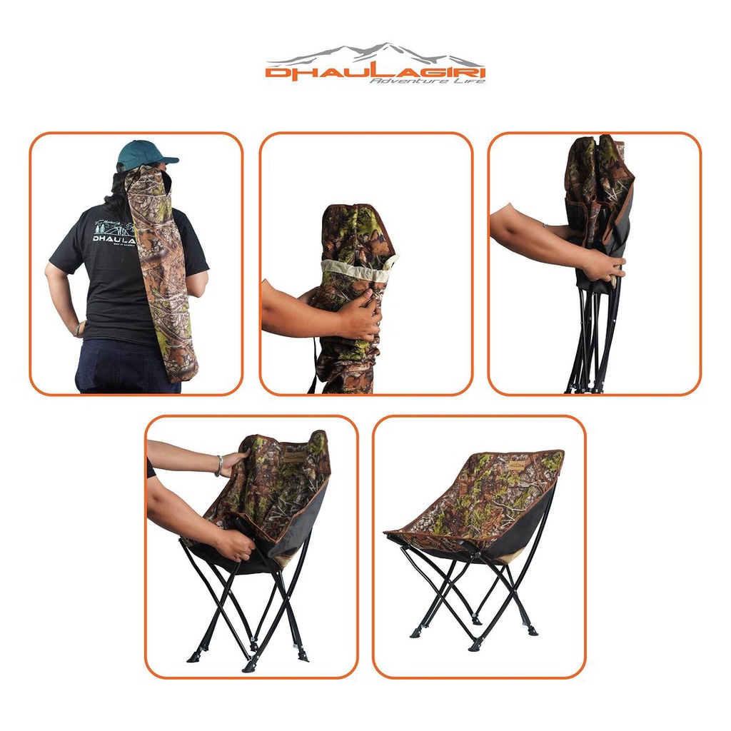 Kursi Outdoor Lipat Dhaulagiri Folding Chair FC 700