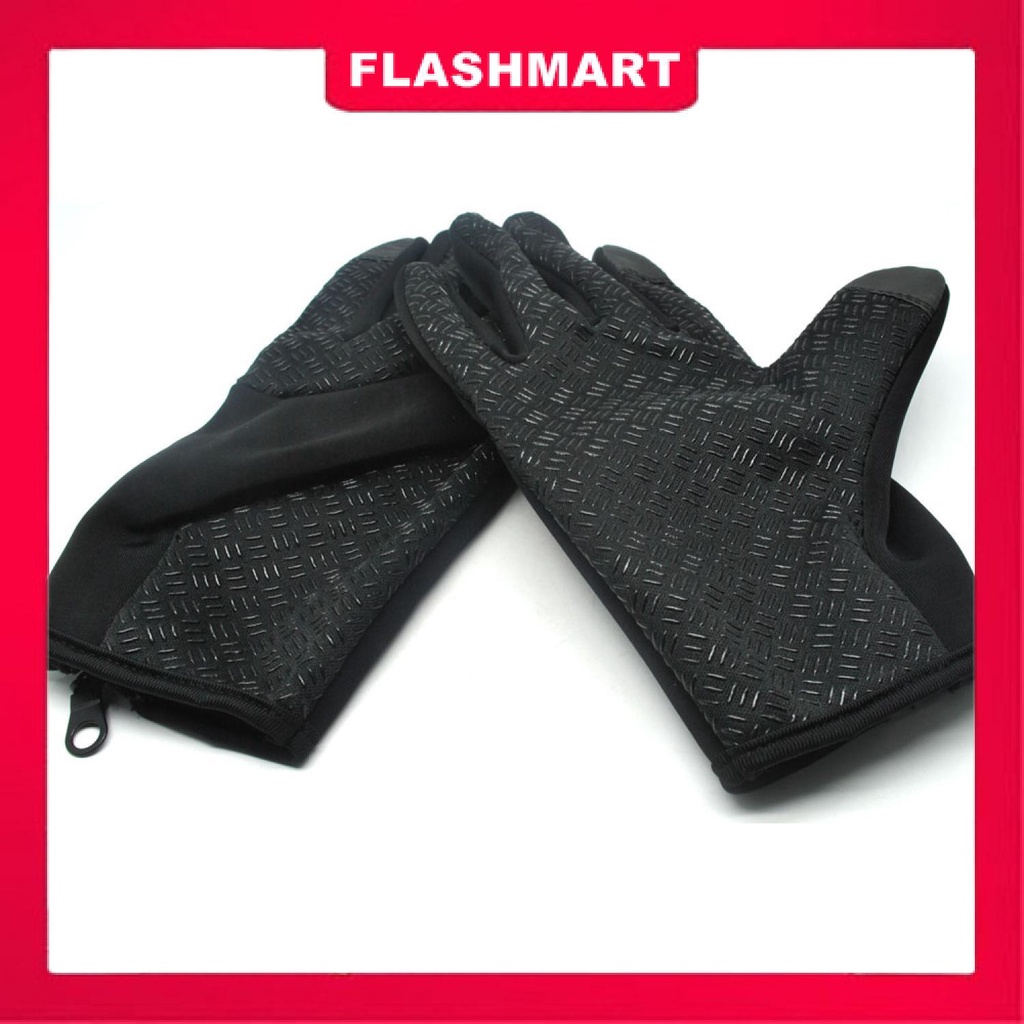 Murah Lebay Flashmart Sarung Tangan Motor Sepeda Gunung Anti Slip