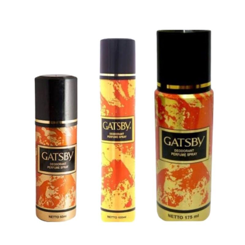 GATSBY Deodorant Spray Perfume Spray Gold Deodoran Gatsbi Getsby Gesbi Parfum Gesbi Getsbi