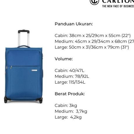 Carlton X-Plus Exp Spinner Koper Softcase