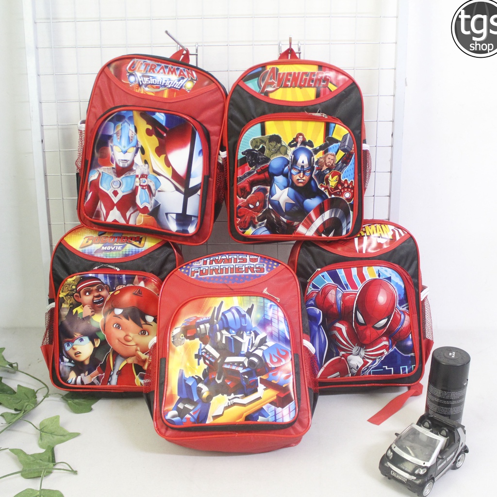 Ransel Tk karakter murah tas sekolah karakter cowok murah Tas Anak