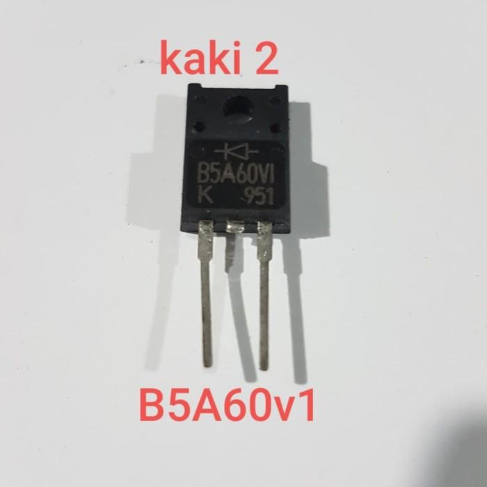 dioda rectifier b5a60v1 b5a60 transistor tr dioda ultrafast schottky