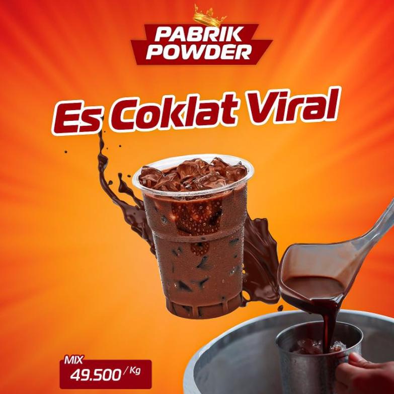 

【flashϟsale】 Powder Es Coklat Viral (mix) 1000 gram
