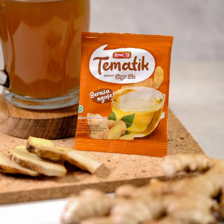 

【Penjualan Terbaik】✅COD Tong Tji Tematik Ginger Tea 10 s / renceng