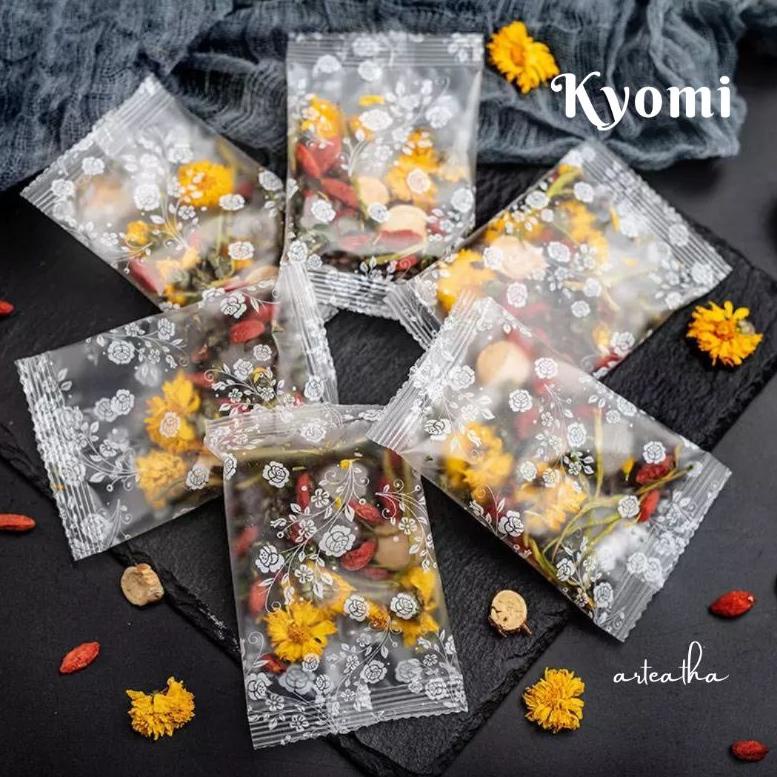 

【MEGA SALE】 Kyomi (per sachet)- Beauty detox tea - [ chrysant+goji+cassia seed+mulberry+honeysuckle+peppermint+licorice]