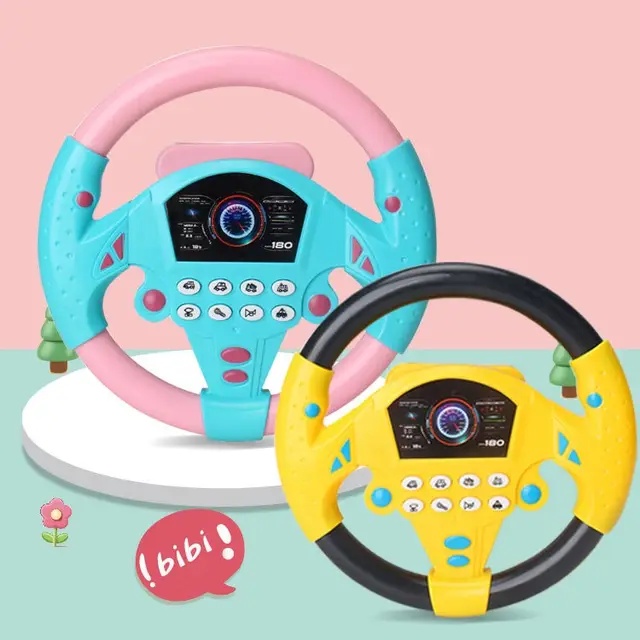 Mainan edukasi anak Setir-Setiran Mobil  - Mainan Stir Mobil Steering Wheel - mainan stir anak murah