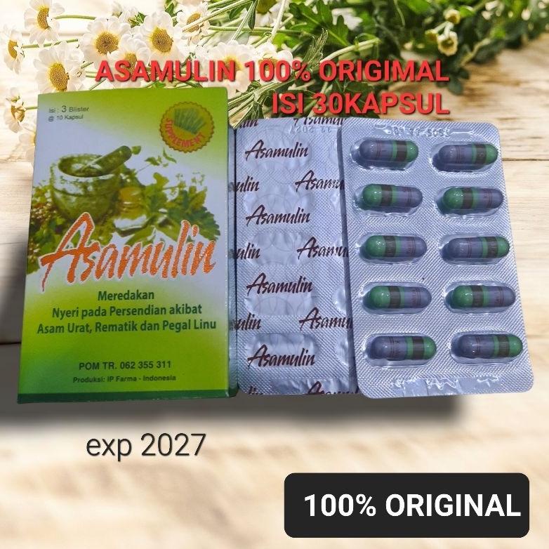 

HOT Asamulin kapsul asam urat kolestrol