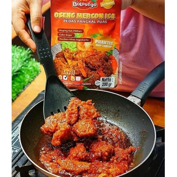 

[KODE 77] Bolosego oseng mercon iga sapi 200gr lauk pauk pedas