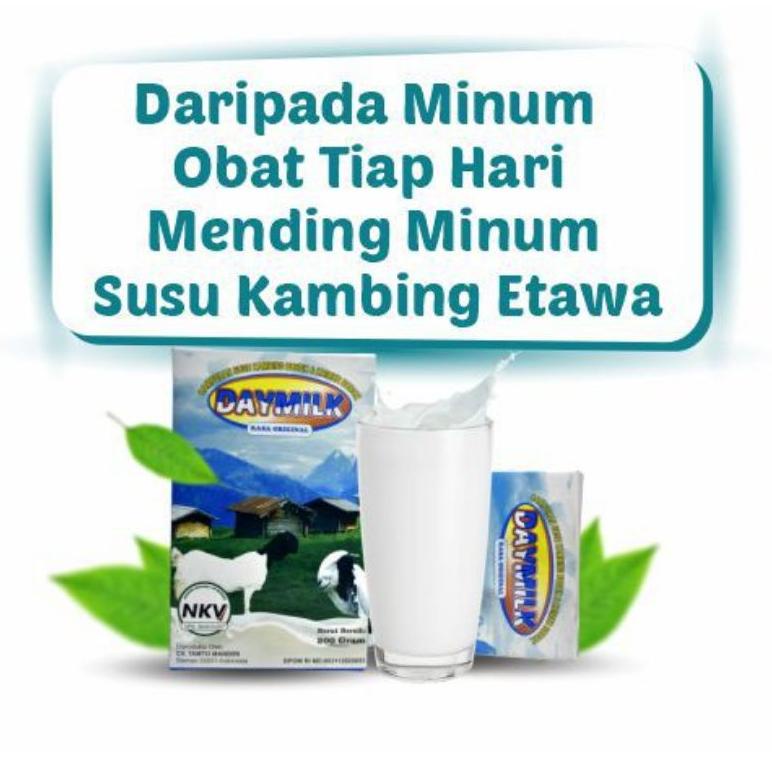 

《packingaman》 Daymilk Susu Kambing Etawa/day milk susu kambing asli Halal Bpom 200gram