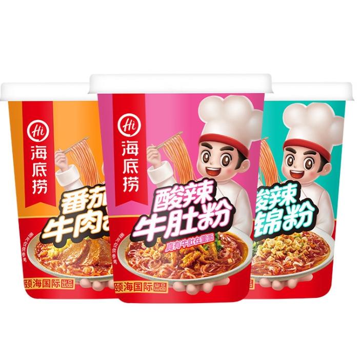 

【MEGA SALE】 Haidilao instant cup noodle/mie instant/cup noodle/suan la fen