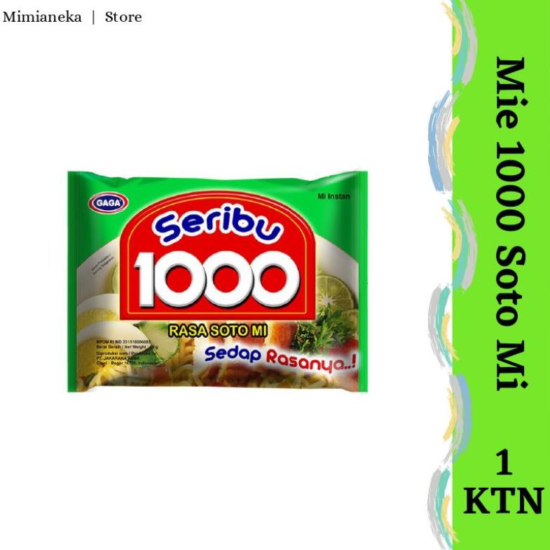 

TERBARU GAGA MIE 1000 RASA SOTO MIE (1 dus = 40 pcs)