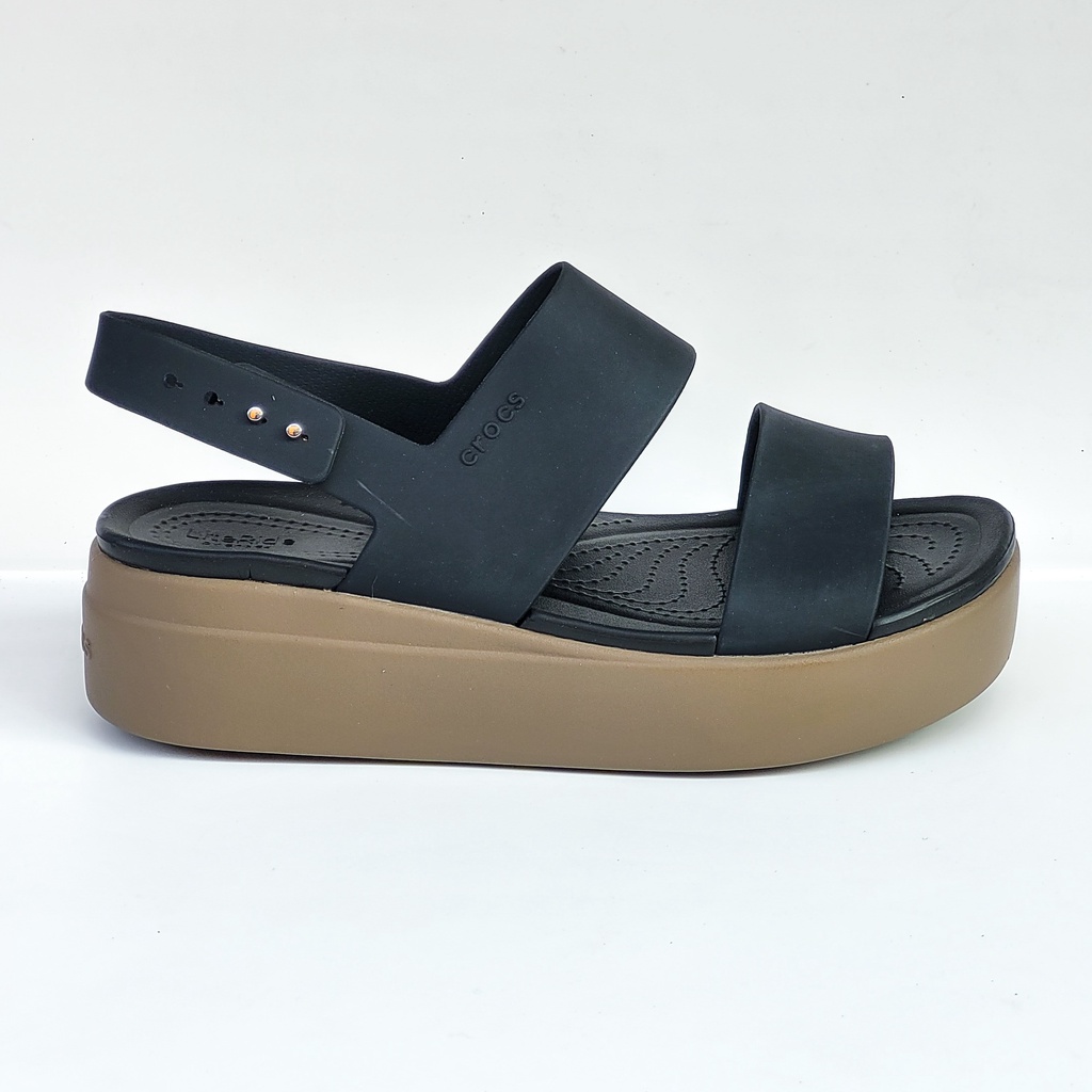 Sandal Crocs Brooklyn Low Wedge | Crocs Brooklyn Tali | Sandal Crocs Wedges Wanita