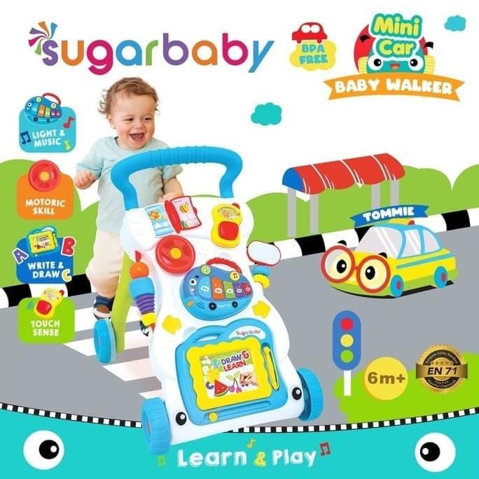 sugar baby mini car push walker / baby walker sugar baby