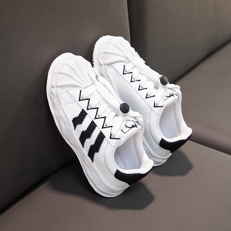 kid's Sepatu Sneaker Casual ZigZag Pattern Sepatu Anak 5307 (26- 36)