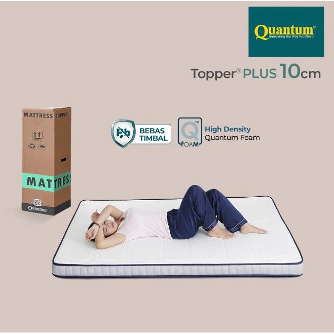*#*#*#] QUANTUM MATTRESS TOPPER PLUS 10 CM 160X200 KASUR SPRING BED TEBAL