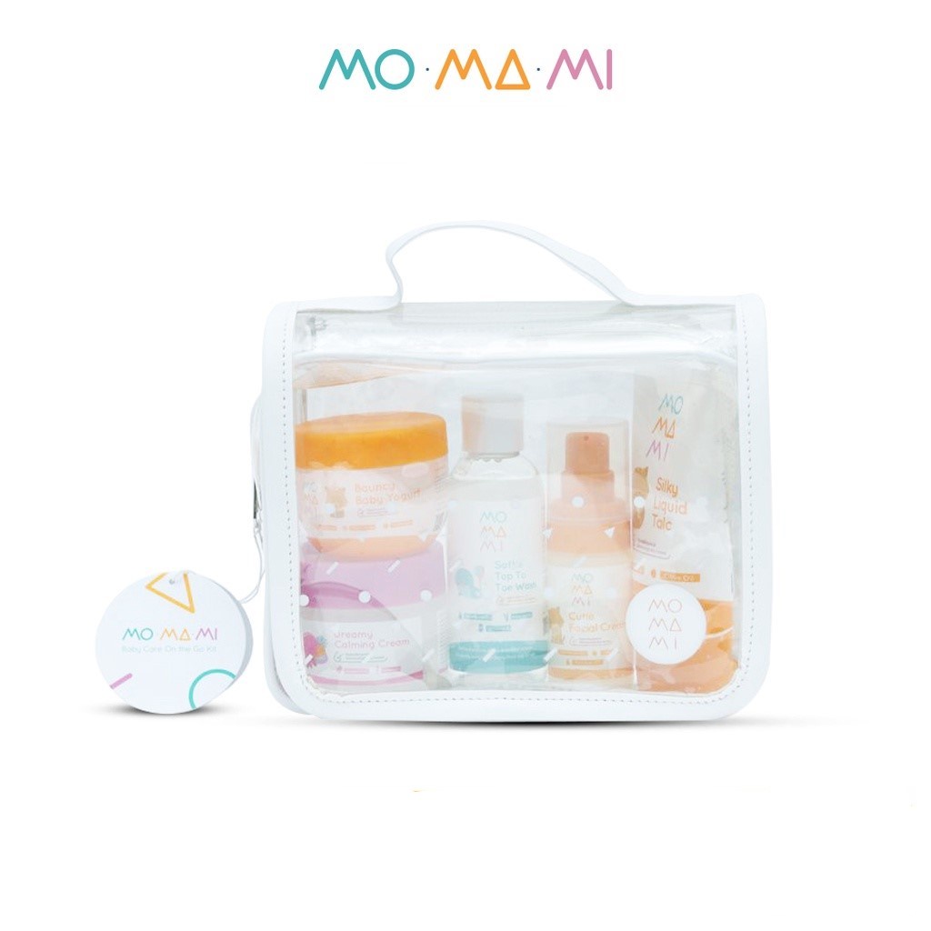 Momami Baby Care On The Go Kit - Perlengkapan Perawatan Bayi