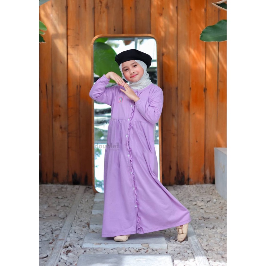 Gamis anak Long Curly by Doublez