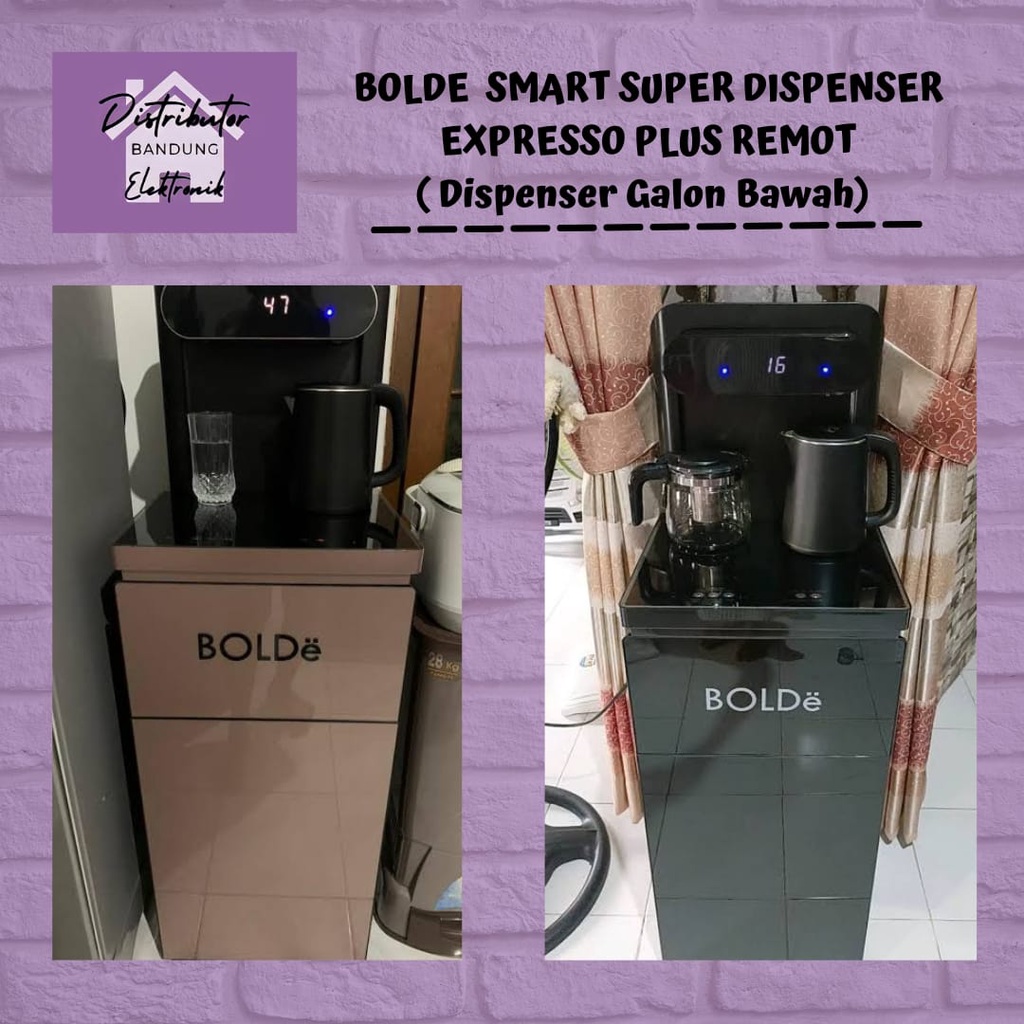 BOLDE SMART DISPENSER GALON BAWAH PLUS REMOTE