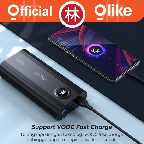 VIVAN VPB-C20 Powerbank 20000 mAh 3 Output Fast Charging 22.5W PD QC