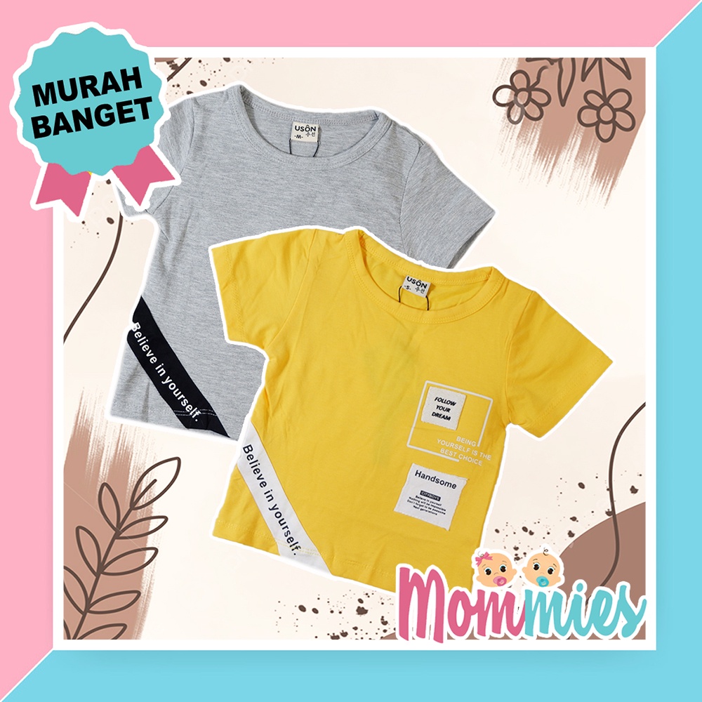 Baju Kaos USON Anak Cowok Lengan Pendek 1T1502BC Oblong Anak Laki-Laki