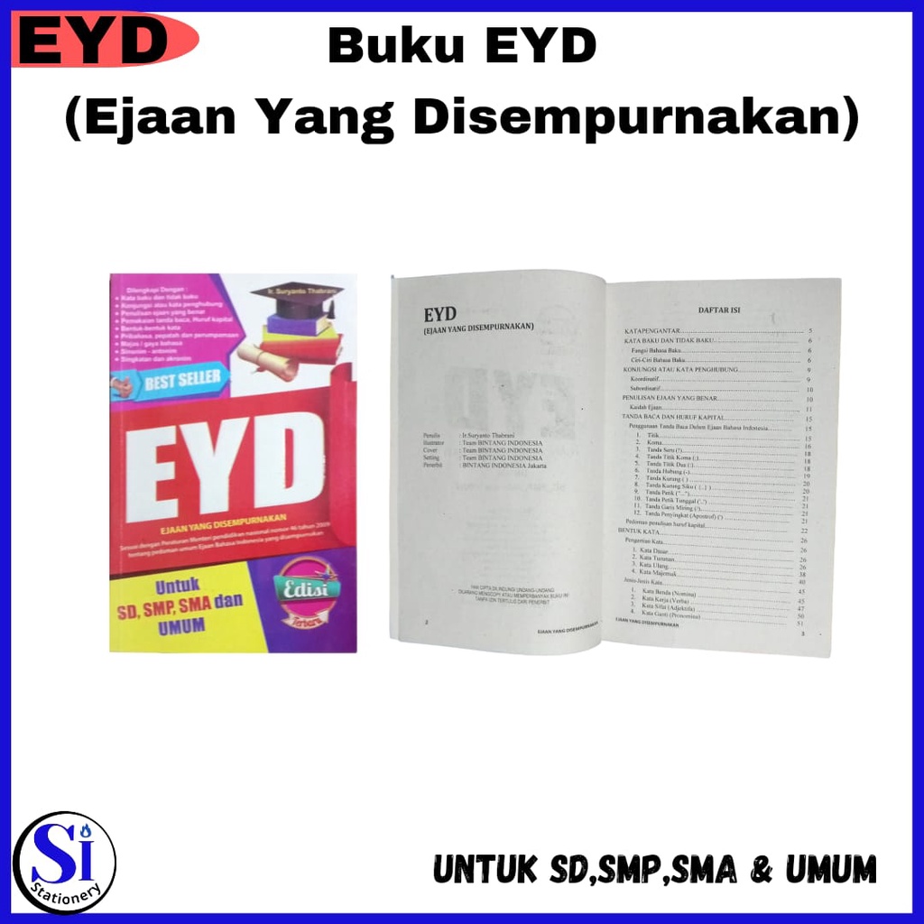 Buku EYD (Ejaan Yang DiSempurnakan)