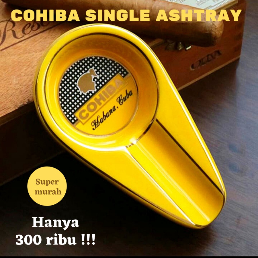 Cohiba Cigar Single Ashtray - Asbak cerutu