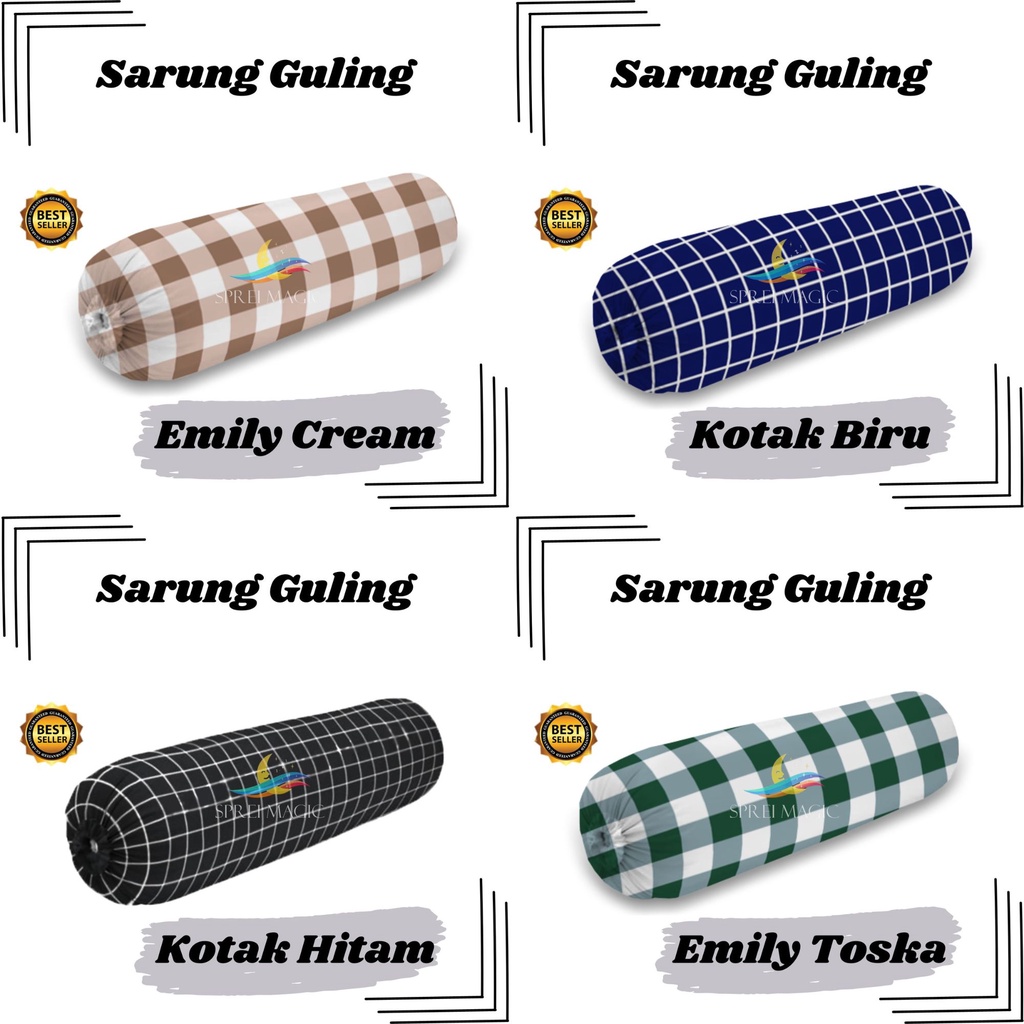 COD / Sarung Guling  / Sarung Bantal Tidur Motif Esthetic Murah!!