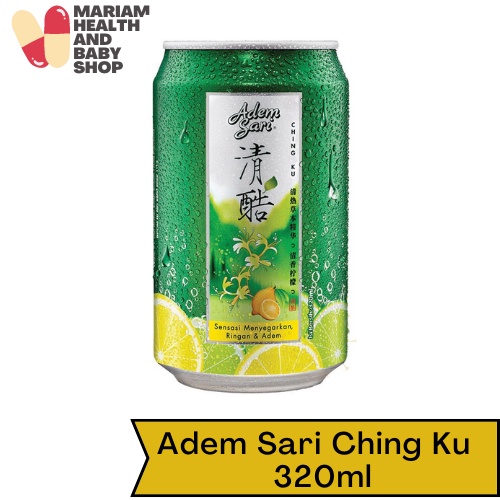 

Adem Sari Ching Ku 320ml per Kaleng