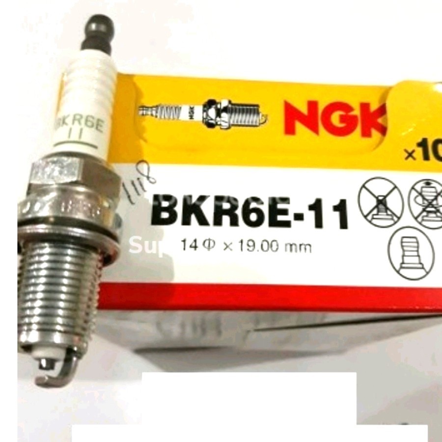 Busi Feroza Taruna Brio City BKR6E-11 NGK 1Pcs