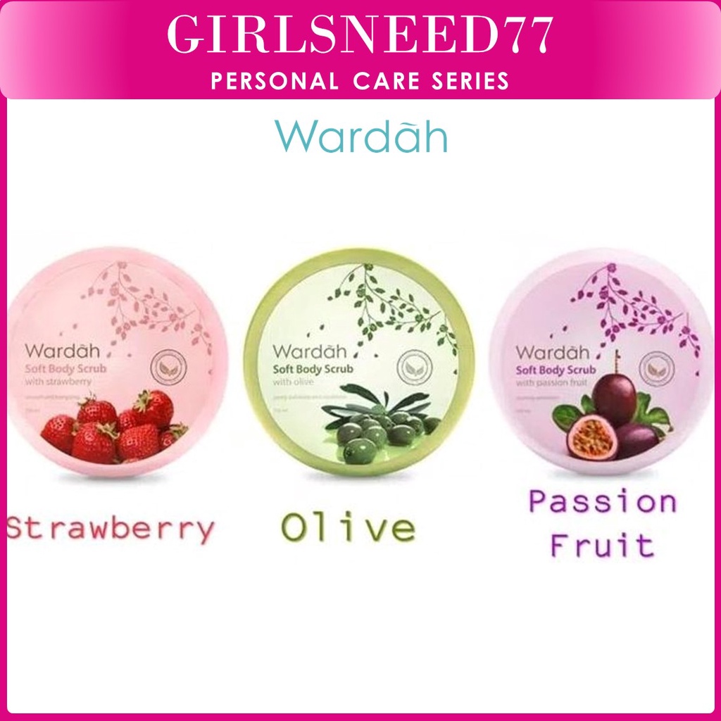 Wardah Soft Body Scrub 150 ml