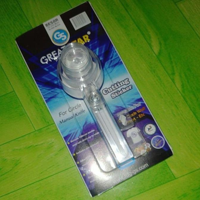 

Circle cutter 1.7 - 20.5 cm untuk kertas, stiker, kain, kulit, kardus BRG BARU