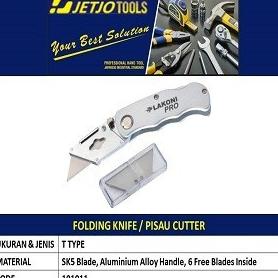

Pisau Cutter LAKONI PRO - 101011 / Folding Knife T-Type LAKONIPRO BRG BARU