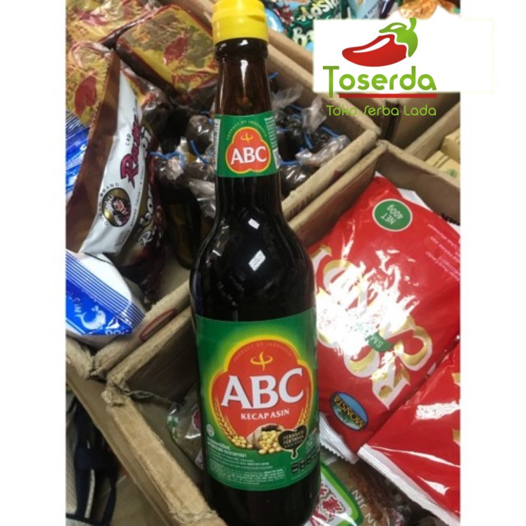 

ABC Kecap Asin 620ml / kecap asin kemasan botol praktis halal murah grosir