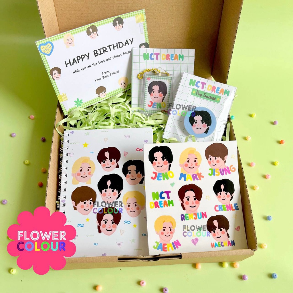 GIFT BOX | HAMPERS NCT | NCT KPOP HAMPERS NCT DREAM | HADIAH ULANG TAHUN NCT