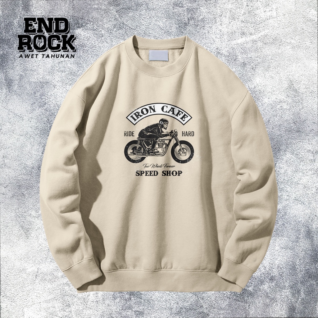 Crewneck Exclusive Original Endrock Tema Ride Hard DTFS121