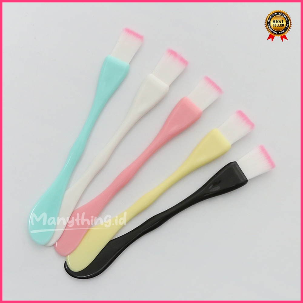 Kuas Masker Wajah 2in1 / Facial Mask Brush / Spatula 2 in 1 Termurah