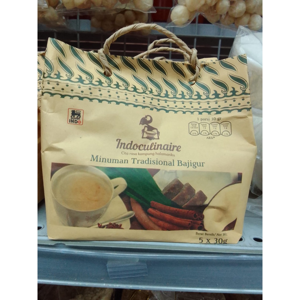 

indoculinaire Minuman tradisional bajigur 5 x 30 Gram