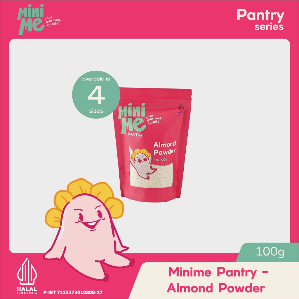 

MINIME Pantry - Almond Powder 100gr Bubuk Almond ( Raw - Mentah )