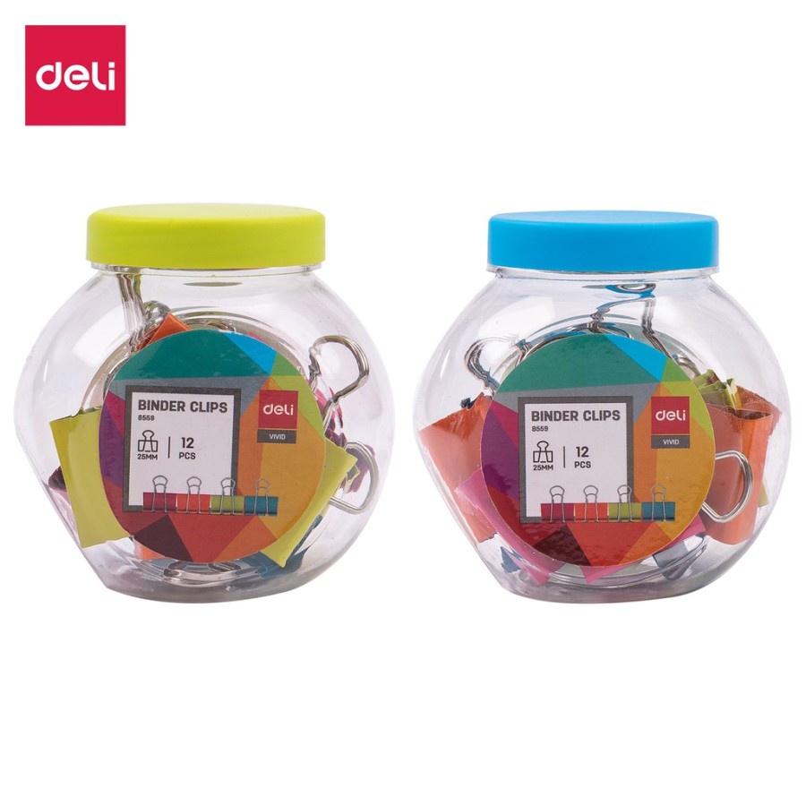 

Binder Clip Deli E8559 Warna Warni