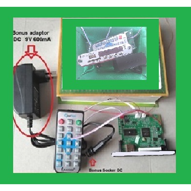MODUL KIT 12V  USB DIGITAL AUDIO VIDEO PLAYER MP3, MP4, MP5, FM