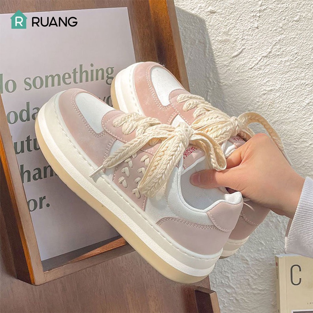 Sepatu Wanita Sneakers Import Premium Terbaru Korea Style Fashion Casual ST050