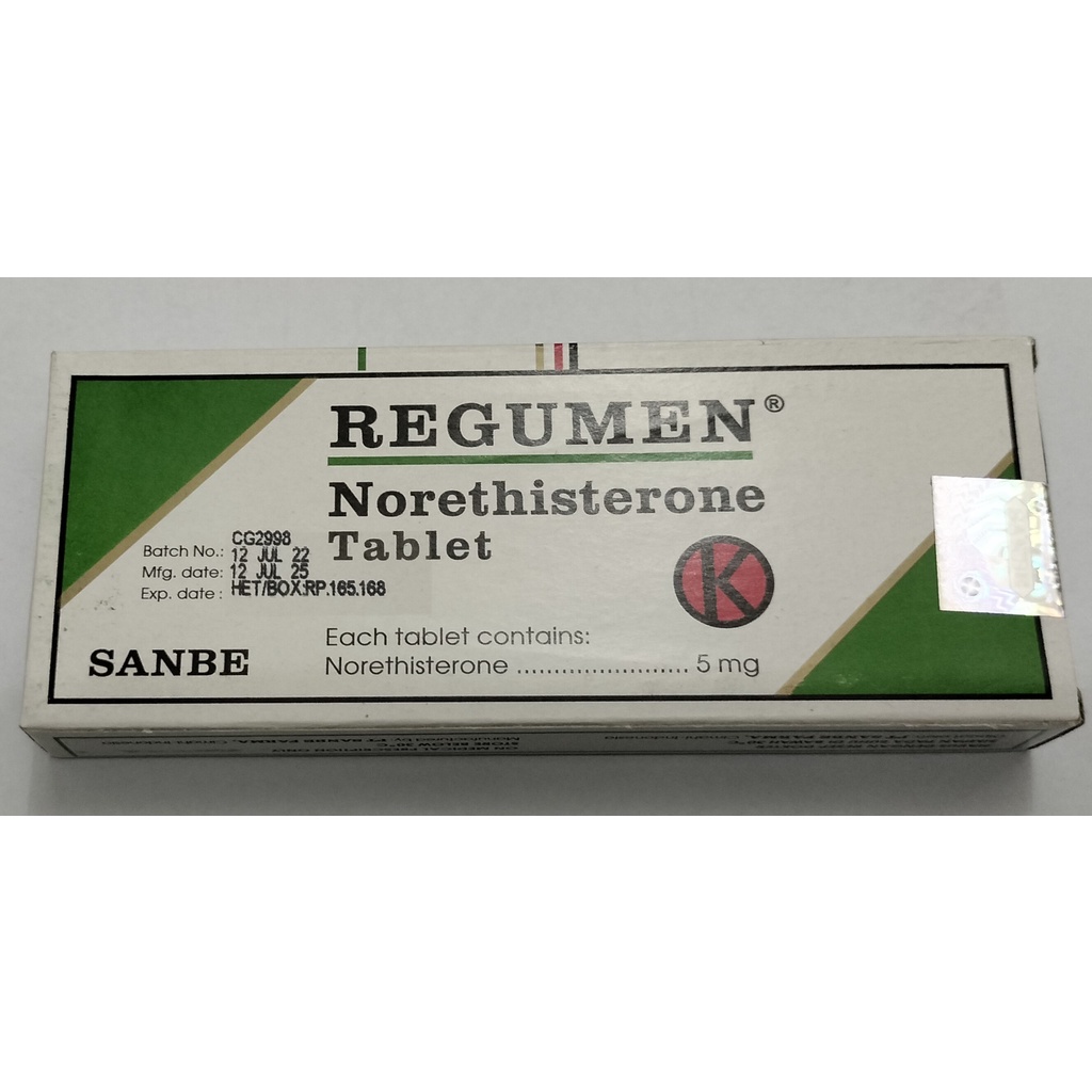 REGUMEN 5MG 1 Strip 10 Tablet