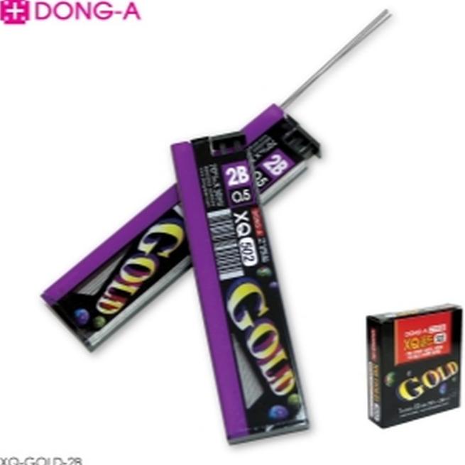 

*#*#*#] Isi pensil mekanik DONG-A GOLD 0.5mm 2B (1 tube)