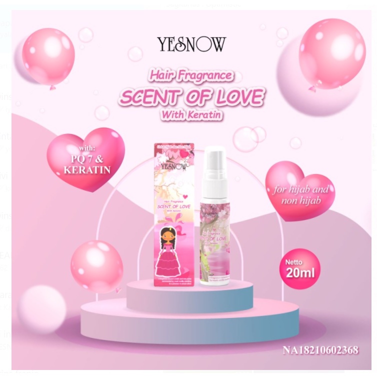 MFI - SYB YesNow Hair Fragrance scent 20ml | All Series | BPOM