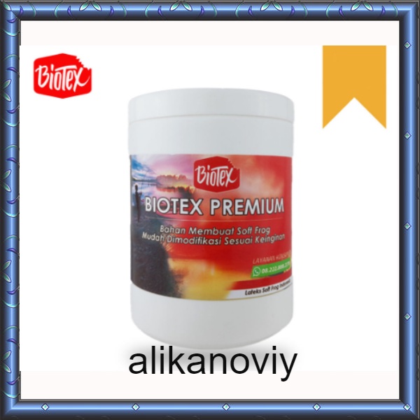 Bahan Bikin Soft Frog Biotex Premium Kemasan 900 ml