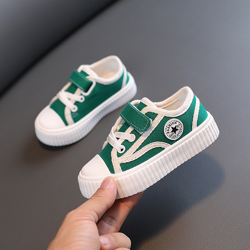 GLORYKIDZ SH2247 SH2248 Sepatu kanvas sportie ringan lentur anak laki laki perempuan size 21-26 untuk anak usia 0 - 4 tahun