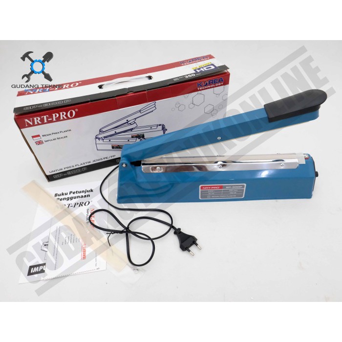 Mesin Press Perekat Plastik BODY PLASTIK SP300P NRT PRO / Impulse Hand Sealer Alat Pres Segel Plastik SP 300 NRT PRO