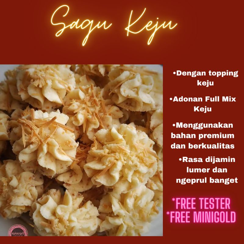 

Sagu Keju / Kue kering Sagu Keju / Kue kering murah / Snack / Cookies / Hampers